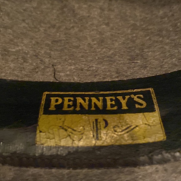 Vintage Mens Fedora Penney’s size 6 3/4 Brown - Picture 6 of 6